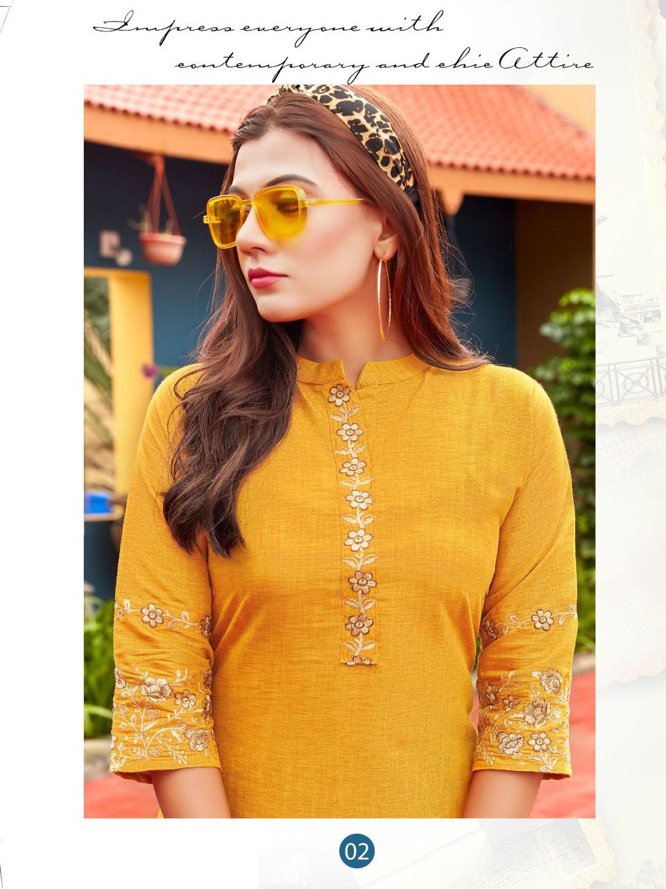 Smylee Muse Ethnic Wear Rayon Western Fancy Designer Top Collection